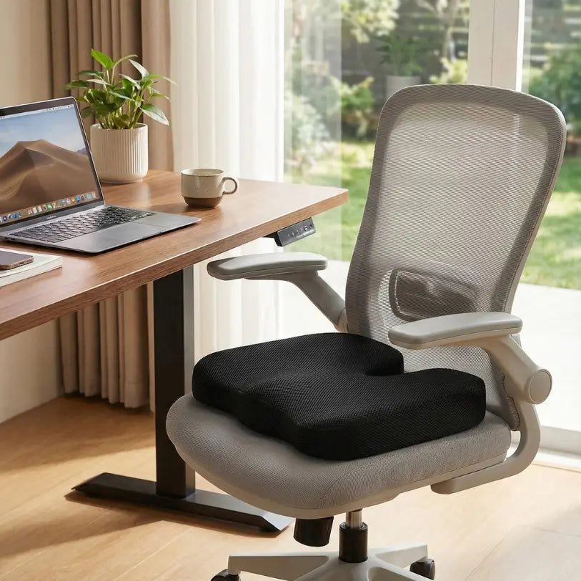 Cojín de Coxis y Lumbar: Mejora tu Postura al Instante