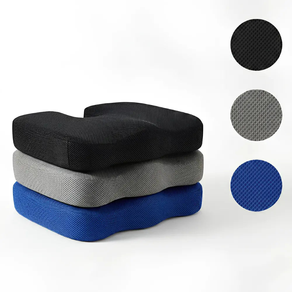 Cojín de Coxis y Lumbar: Mejora tu Postura al Instante